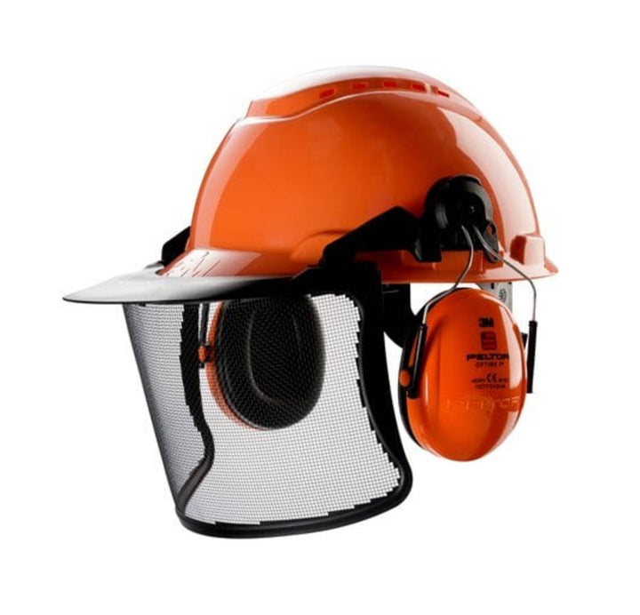 3M H700NOR51V4G Forstschutzhelm Orange